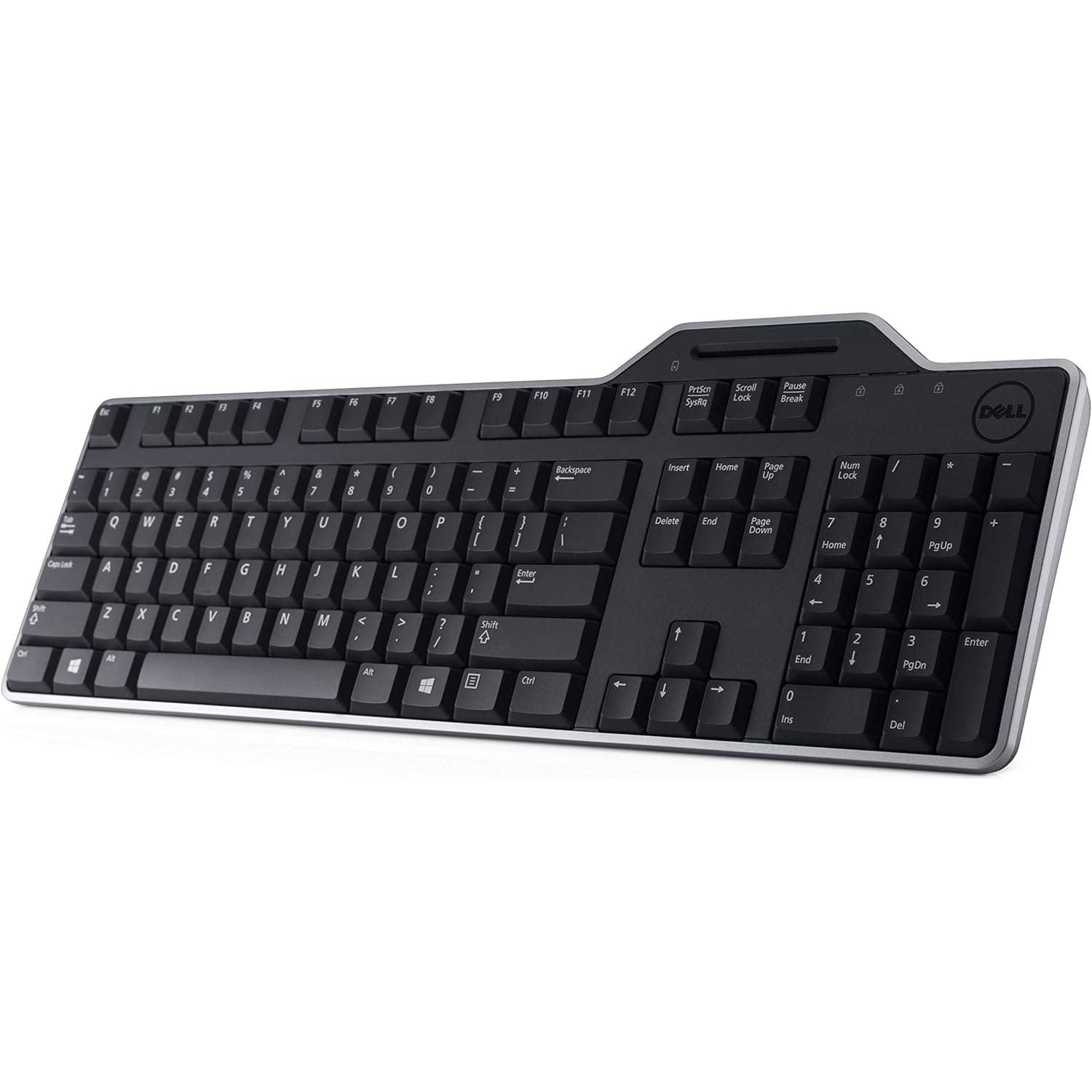 Buy Dell,Dell KB-813 Black USB Keyboard with Smartcard Reader - Gadcet UK | UK | London | Scotland | Wales| Near Me | Cheap | Pay In 3 | Keyboards
